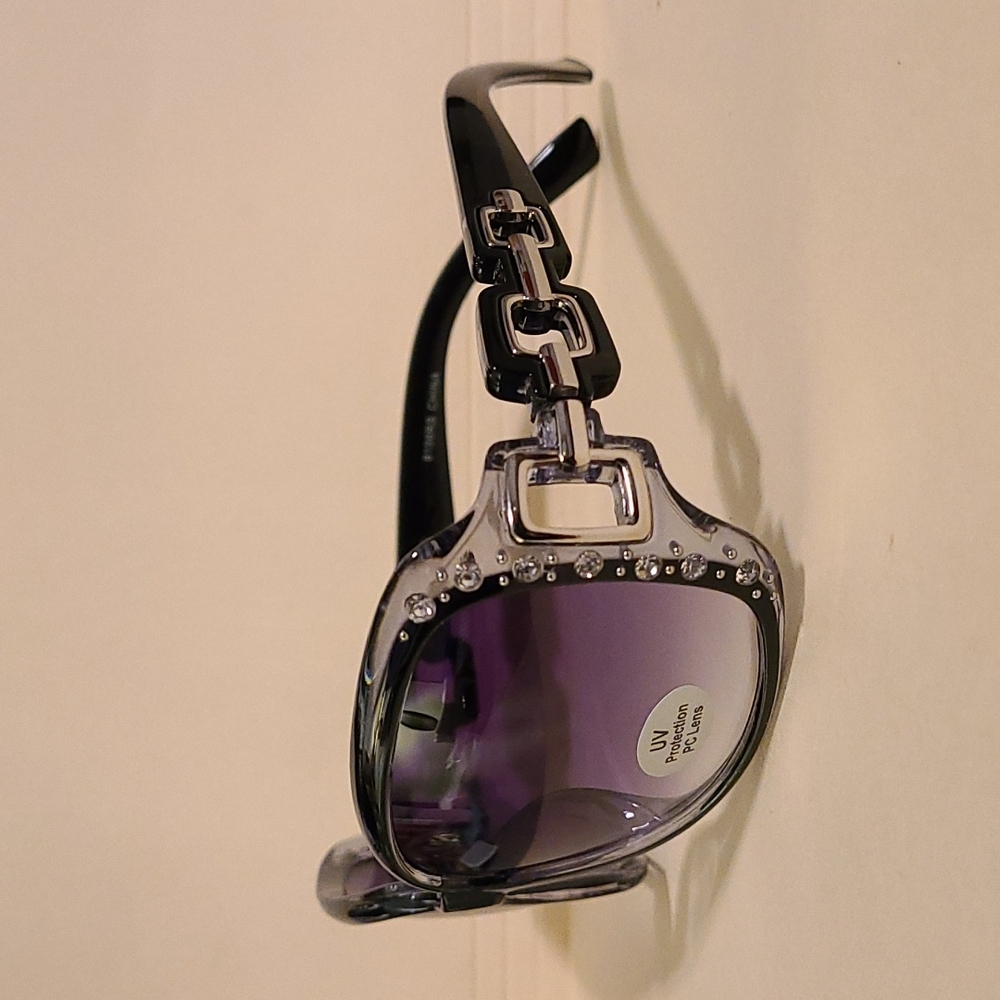 Womens Rhinestones Sunglasses - Picture 2 of 6